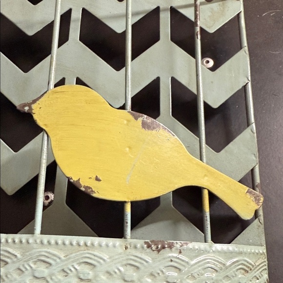 Colorful metal Birdcage Wall Decor Set - Picture 7 of 8